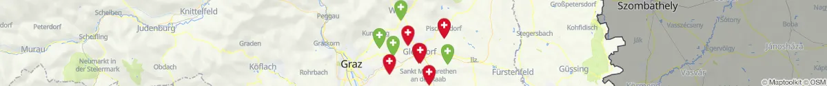 Map view for Pharmacies emergency services nearby Albersdorf-Prebuch (Weiz, Steiermark)